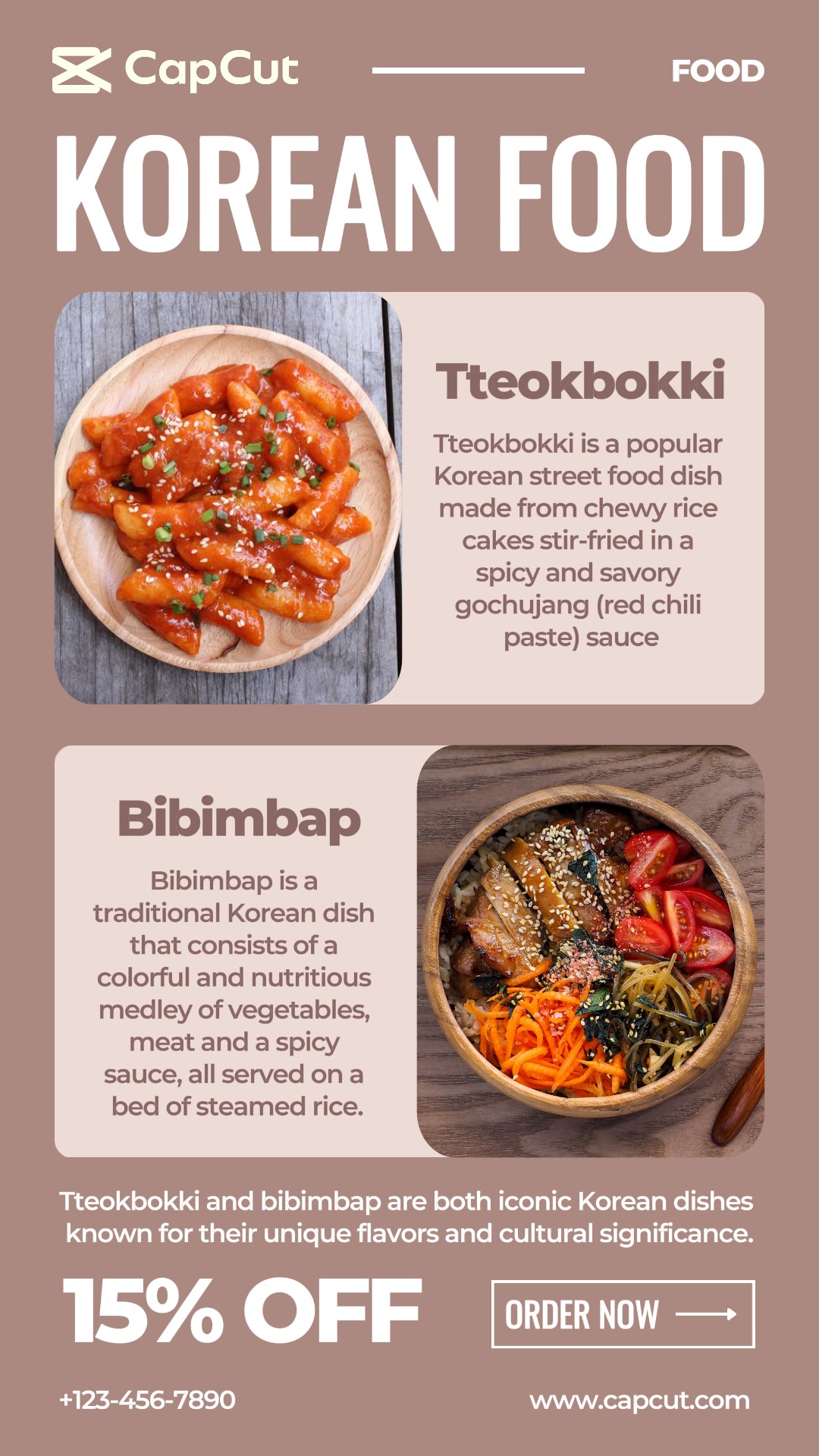 Food Korea Instagram Story