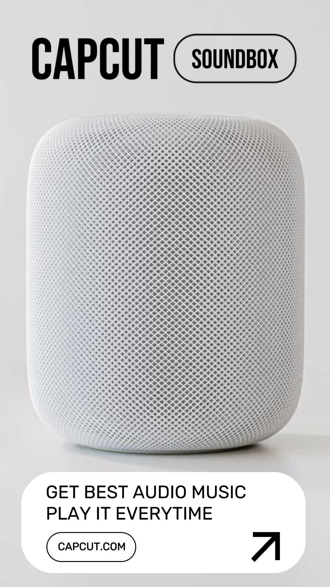 Grey Minimalist Speaker Display Story