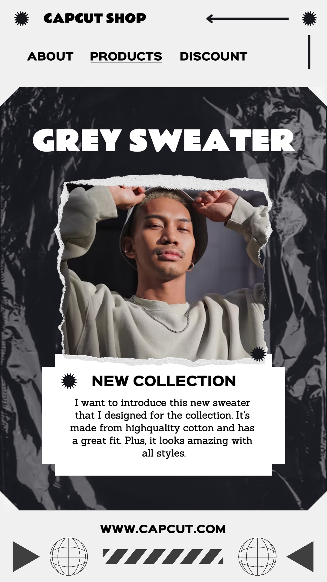 capcut template cover