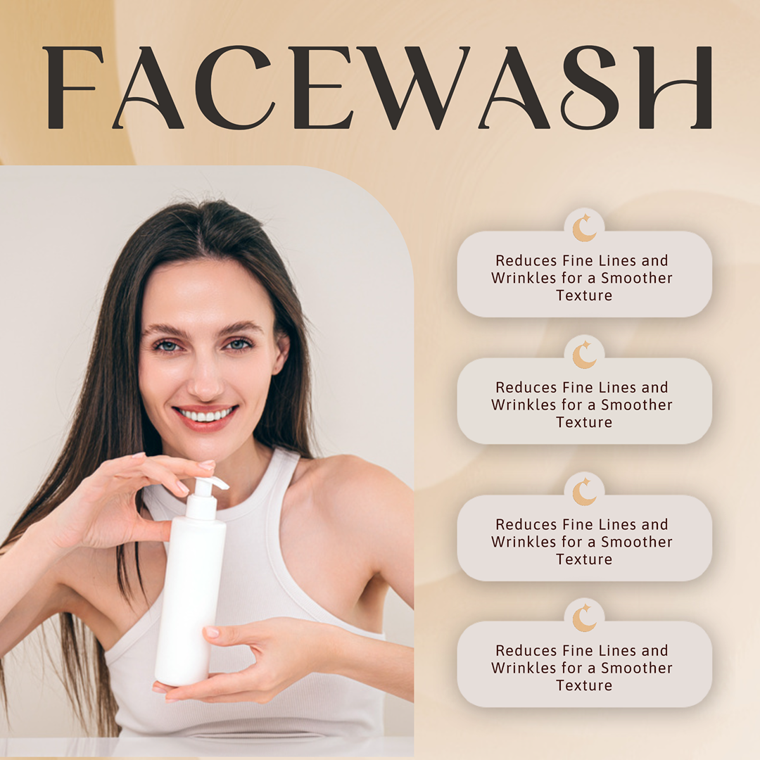 Beauty Care E-commerce facewash Produto Destaque Instagram Post