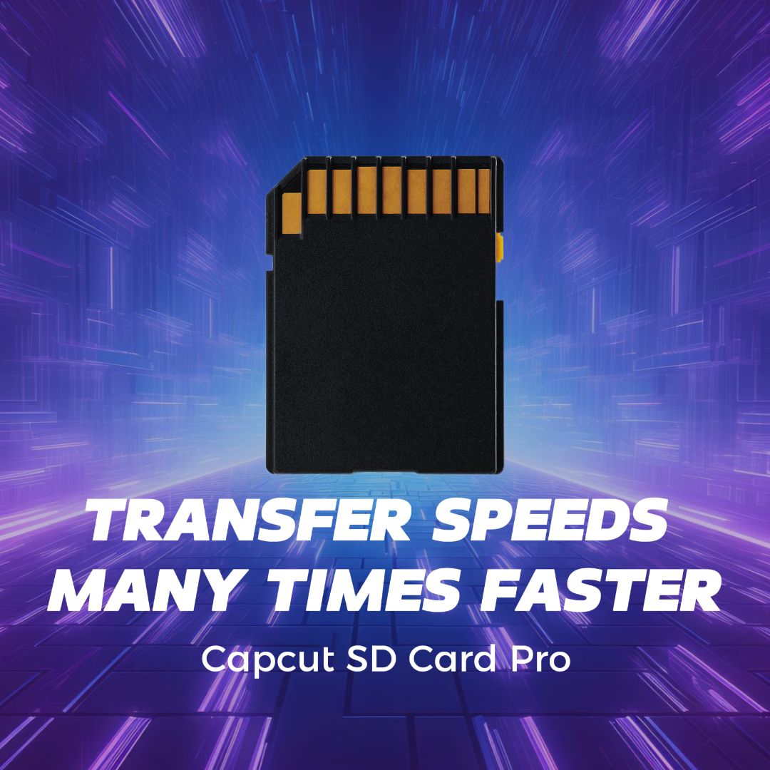 Thème de transfert de vitesse d'appel de produit de carte SD électronique de commerce électronique