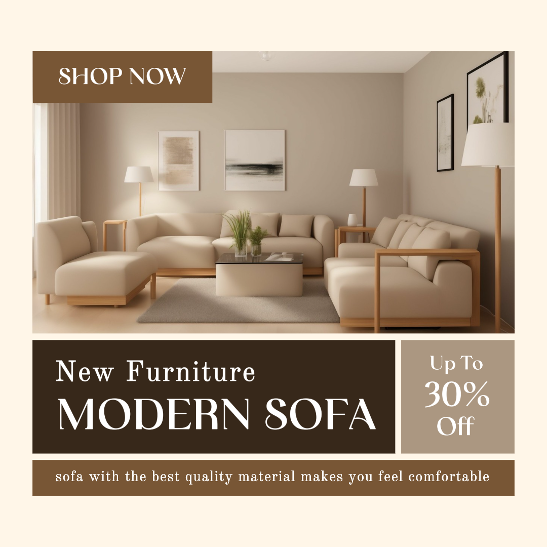 Nueva publicación de Instagram de sofá de muebles