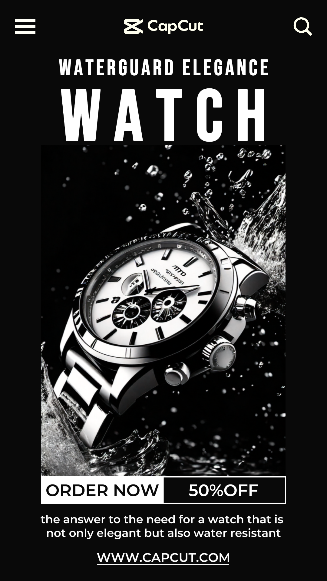 capcut template cover