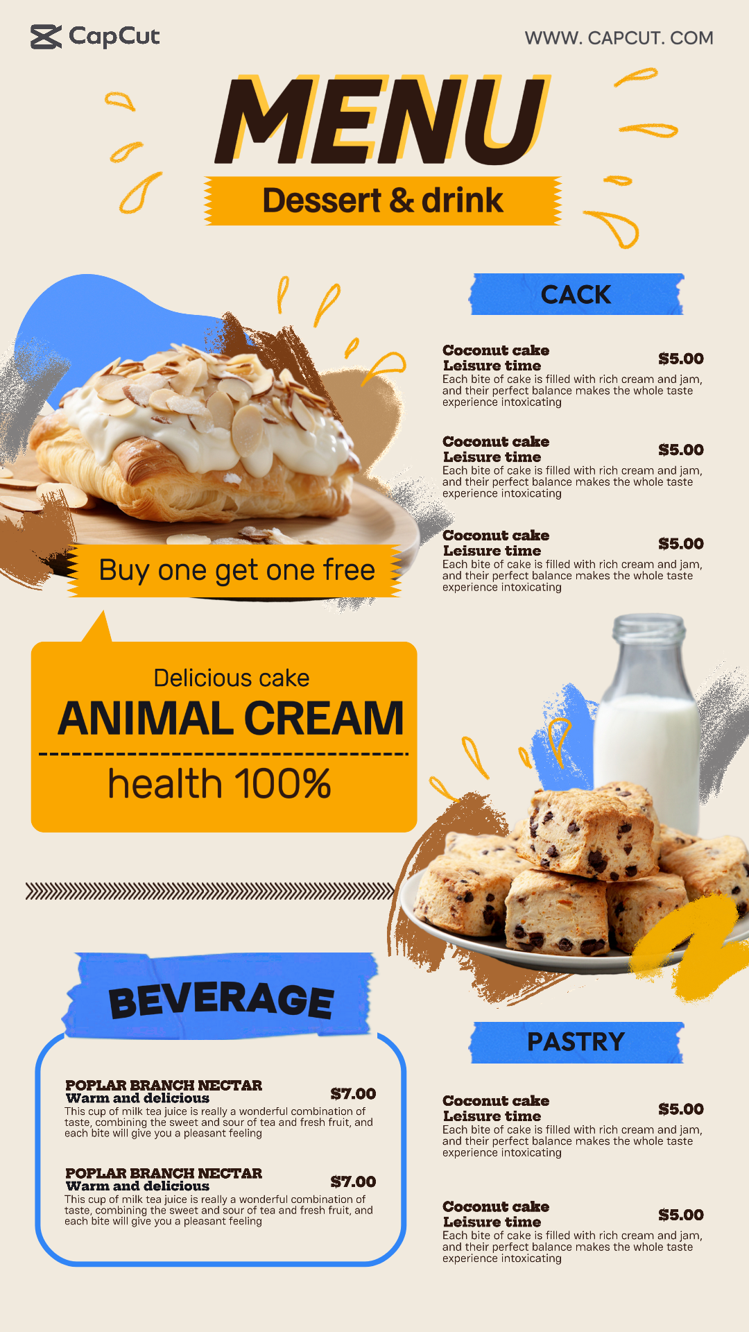 capcut template cover