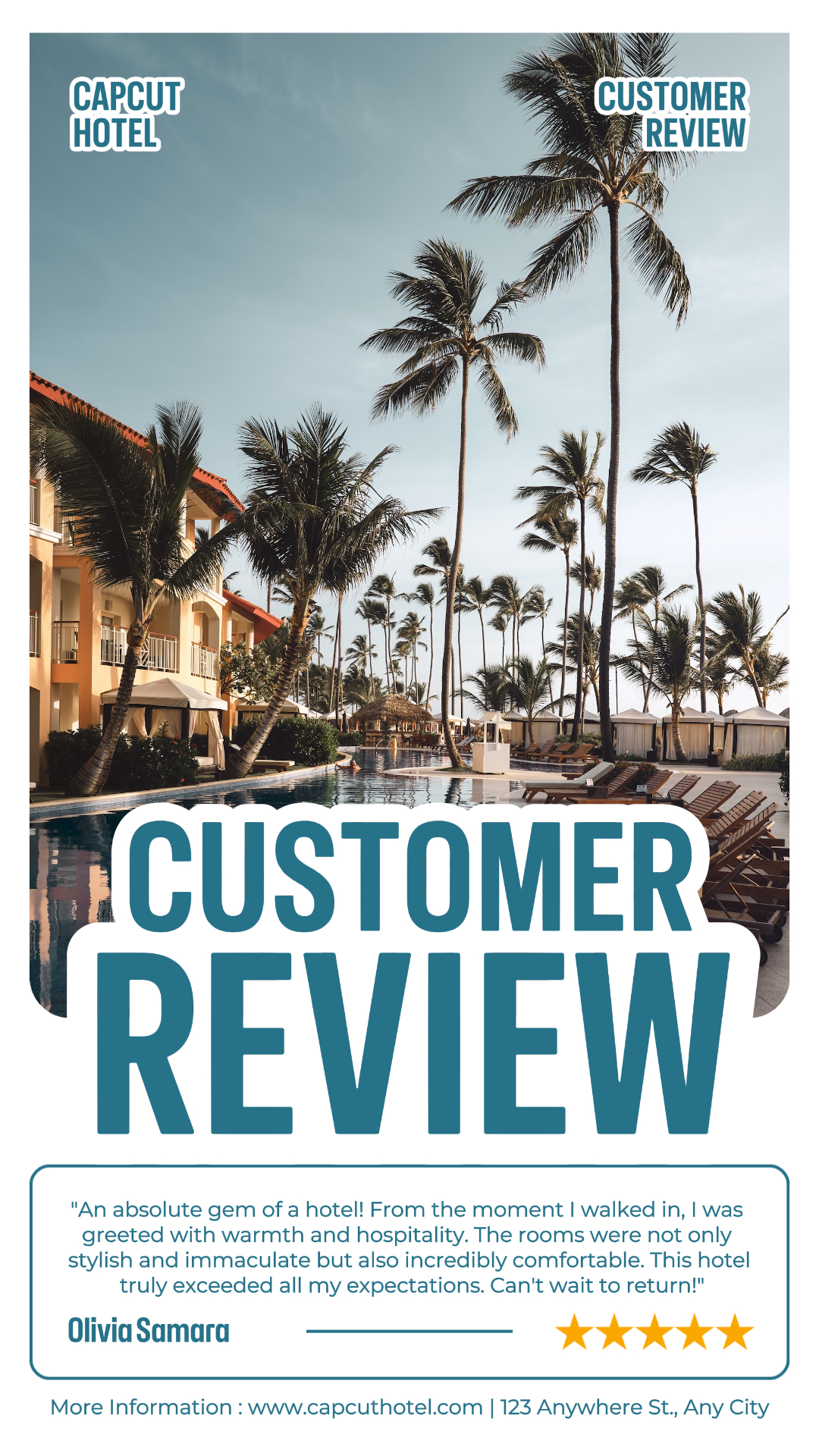 Promosi Ulasan Pelanggan Hotel Kisah Instagram