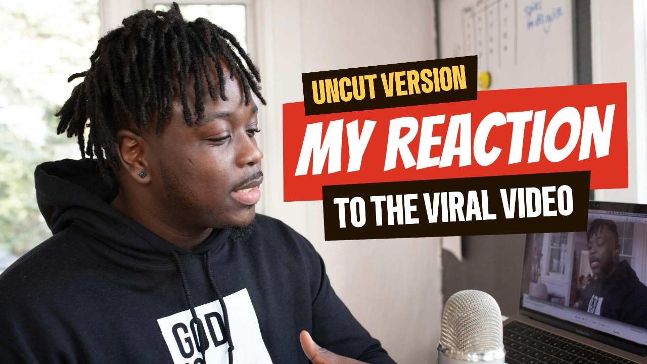 Miniatura do YouTube - Reação - Vídeo Viral Reação Vermelha