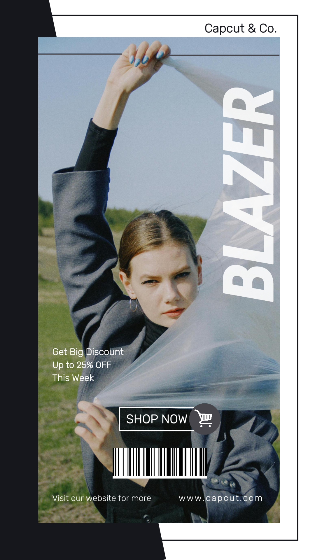 capcut template cover