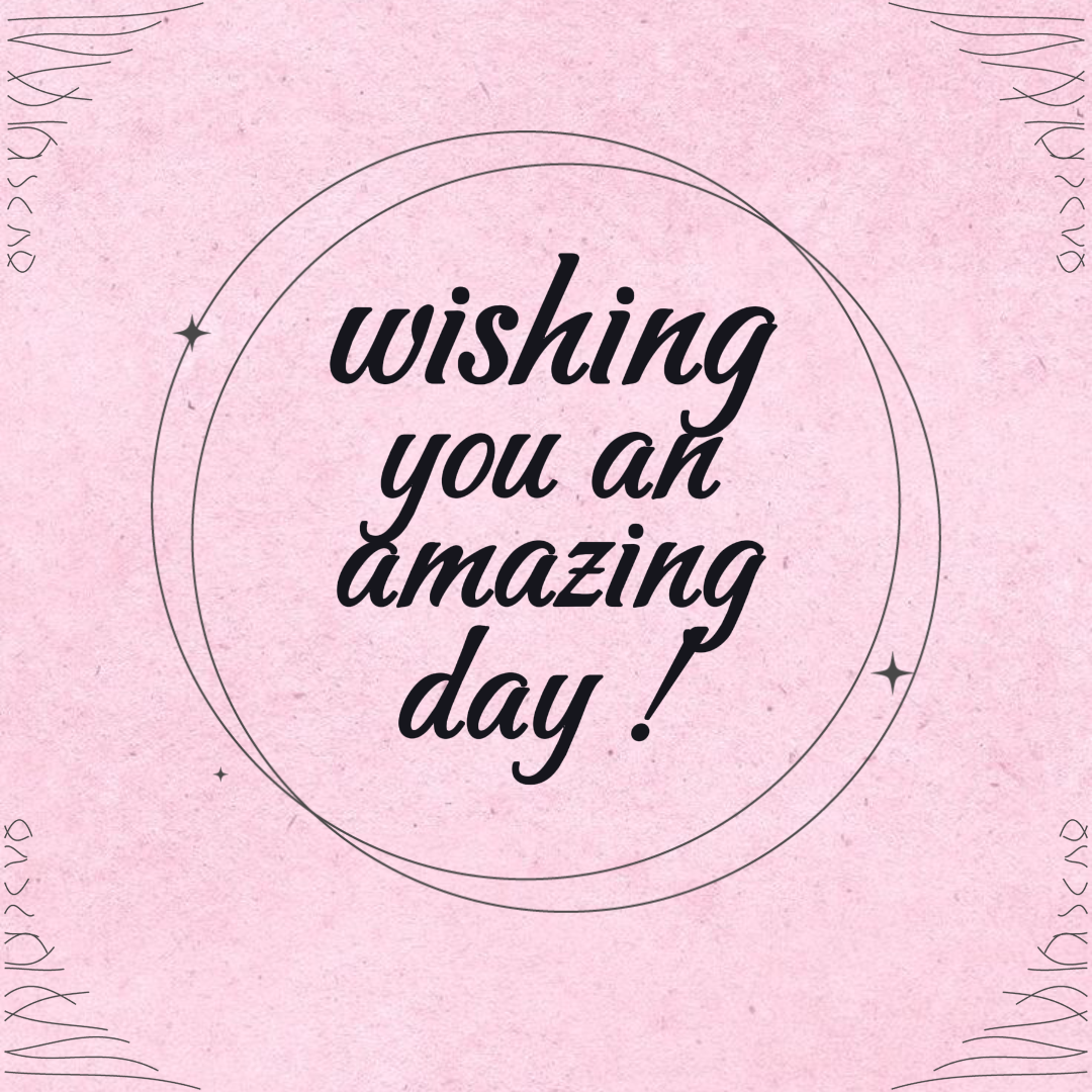 Rosa estética instagram postar saudações diárias