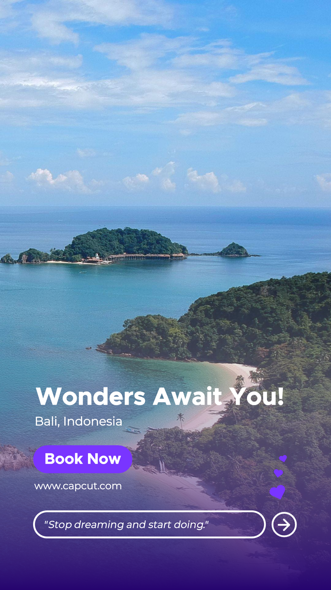 Travel - Creative - Tiktok - Island Violet