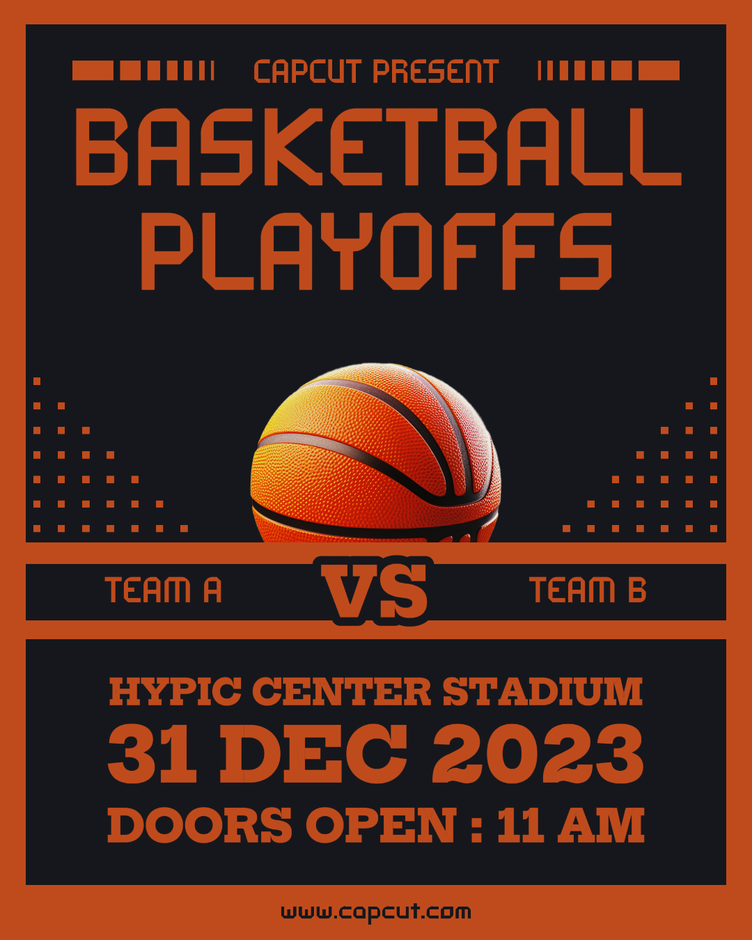 Publicación de Instagram de los playoffs de baloncesto de otras industrias