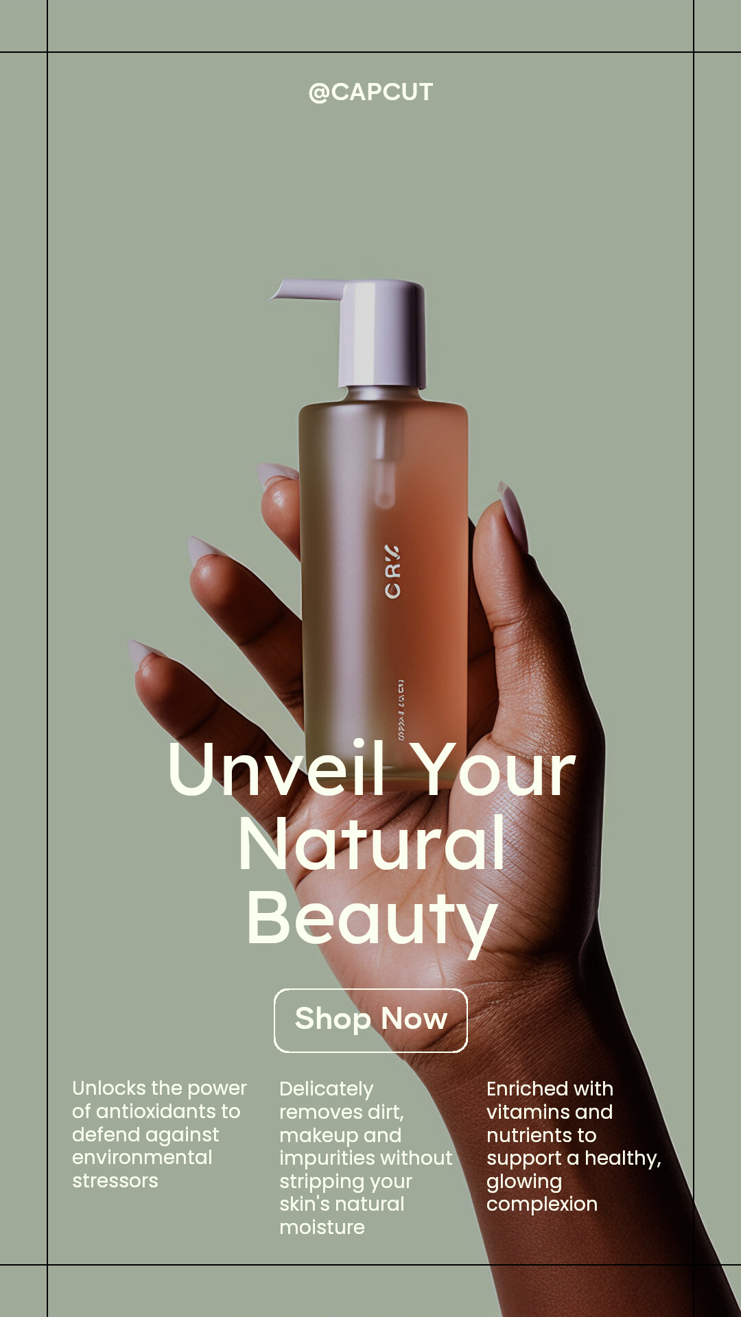 Schönheit & Körperpflege Produktanzeige Detailpräsentation