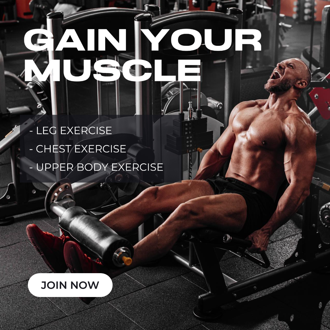 전자 상거래 운동 근육 제품 콜아웃 미니멀리스트