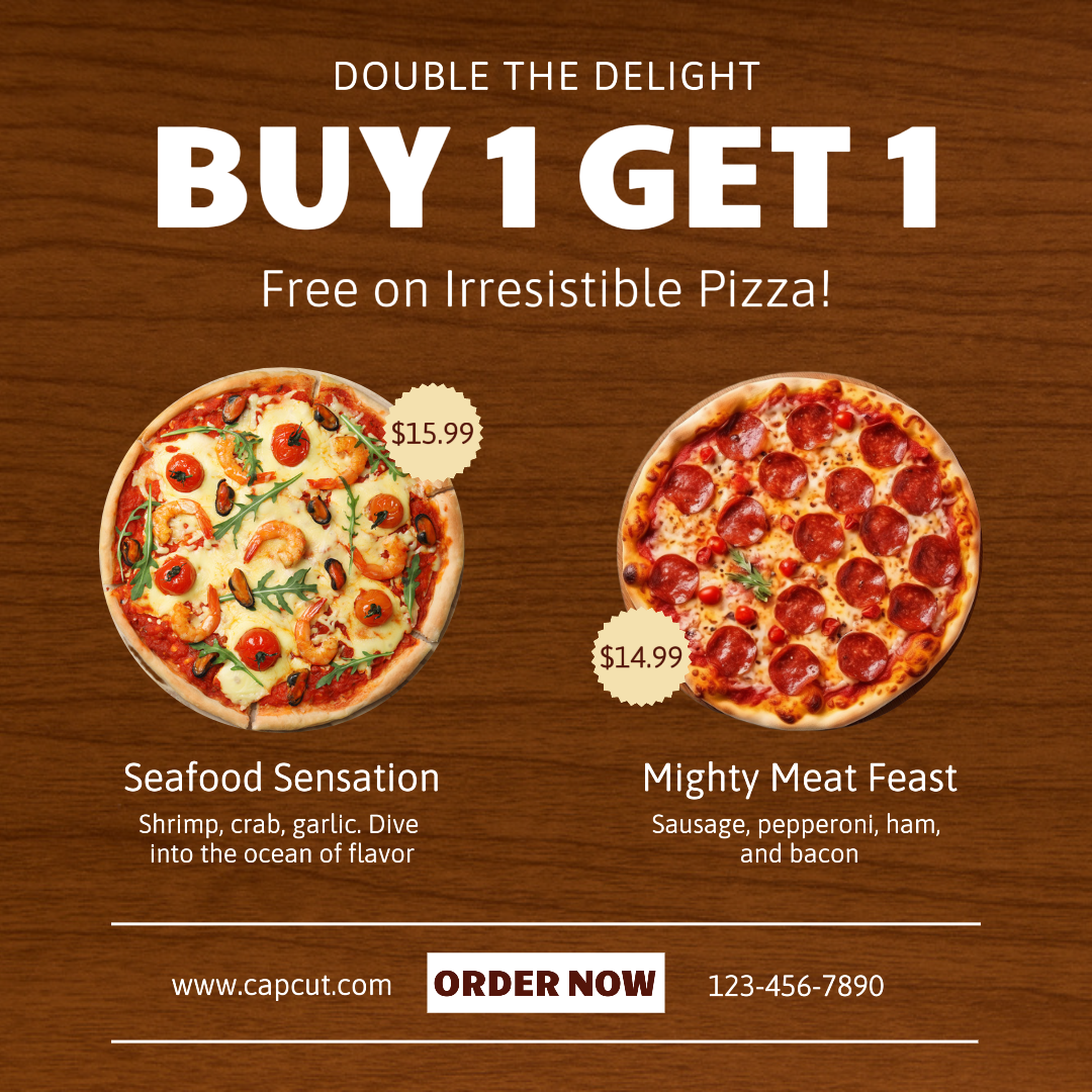 Pizza Promotion Instagram Post
