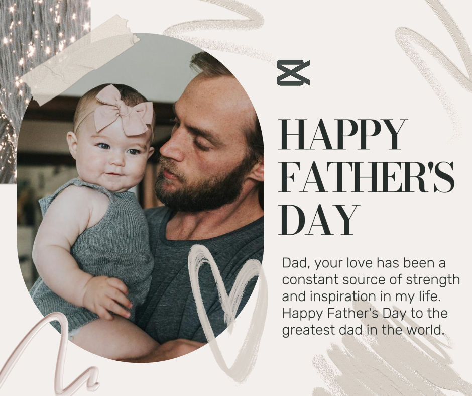 Fête des pères - Affiche créative de l'industrie générale Facebook Post Style chic et collage