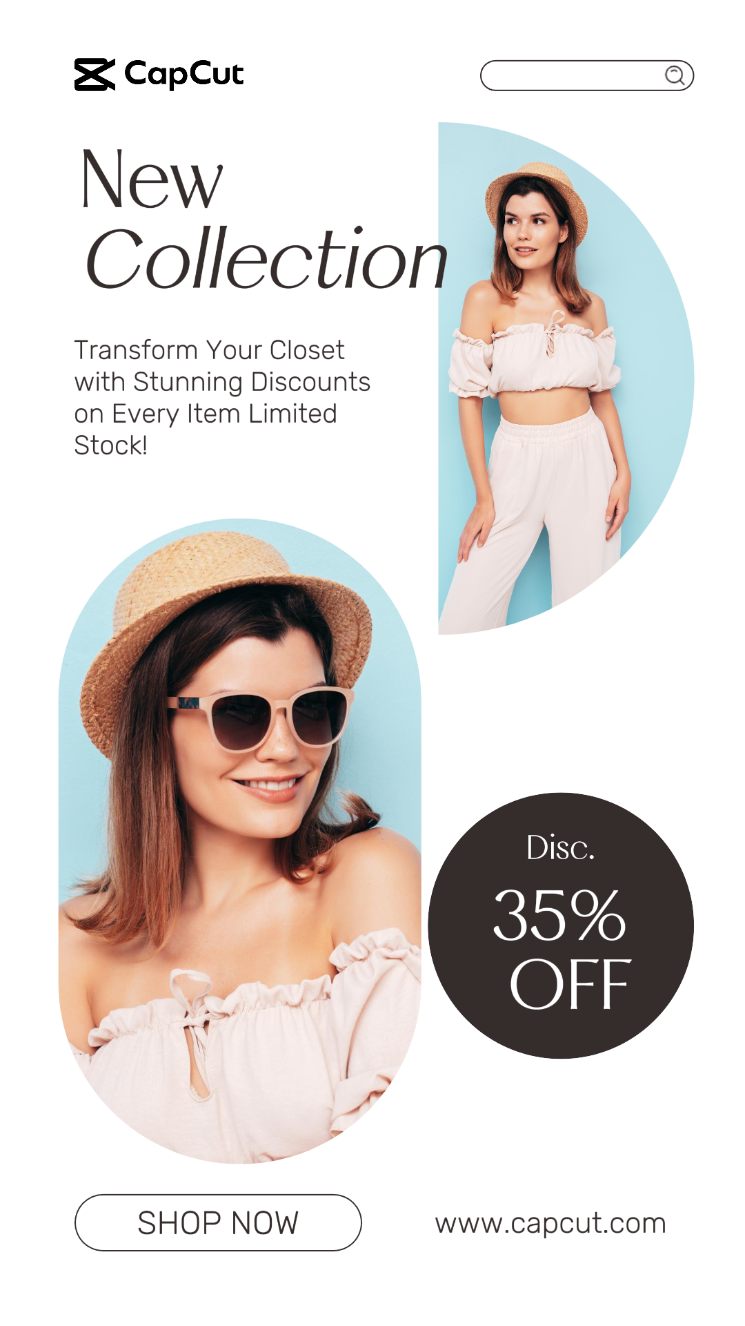 capcut template cover