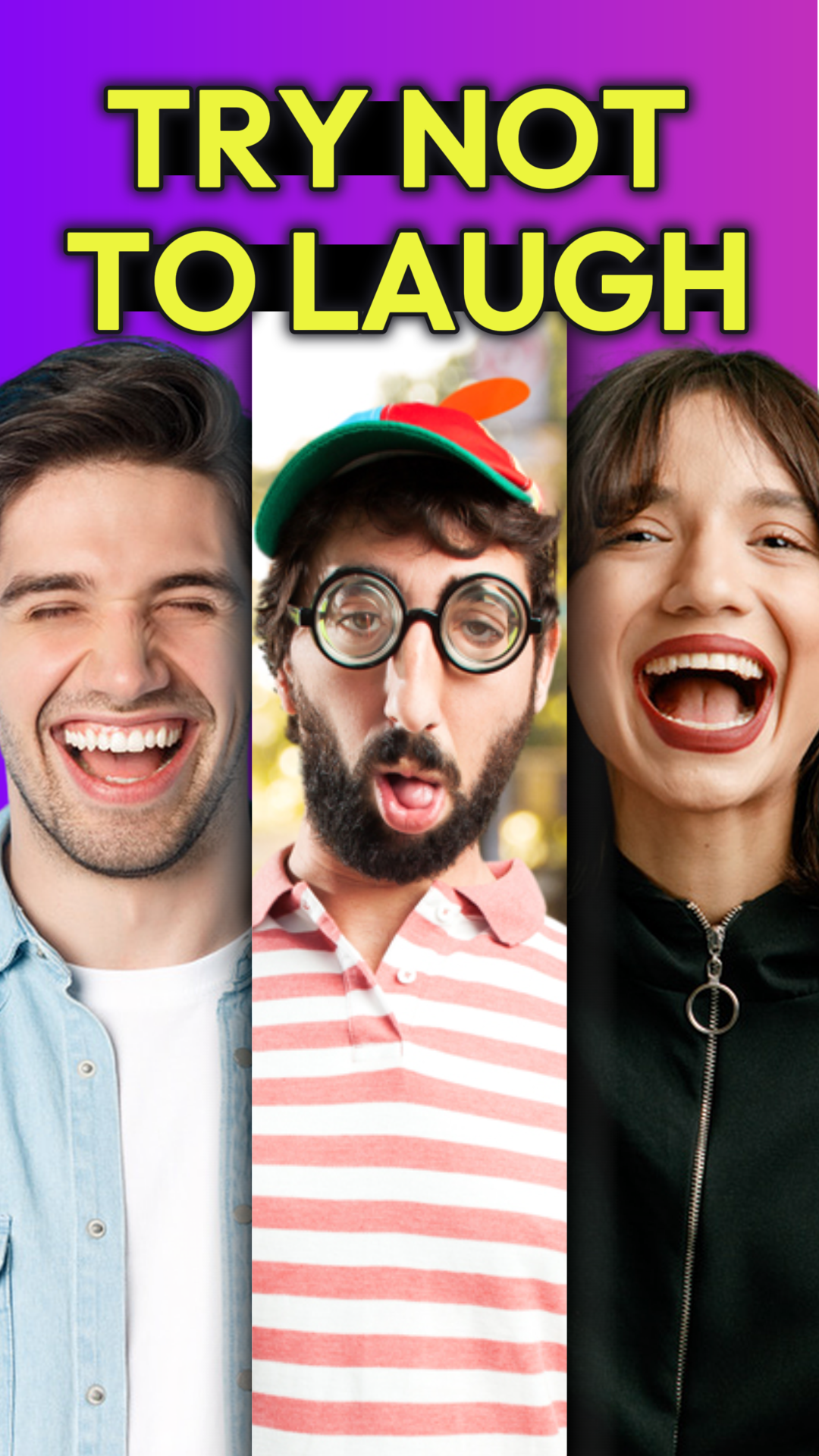 Versuchen Sie nicht zu lachen Herausforderung Youtube Thumbnail 9: 16
