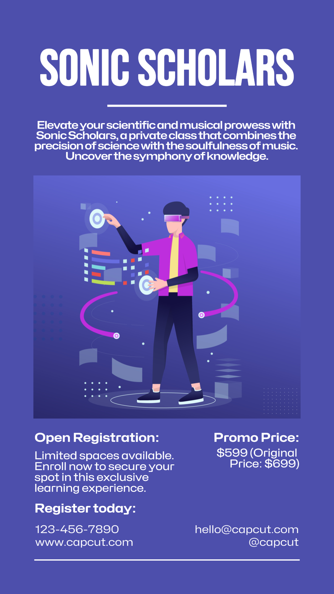 Educação Aula Privada Instagram Story