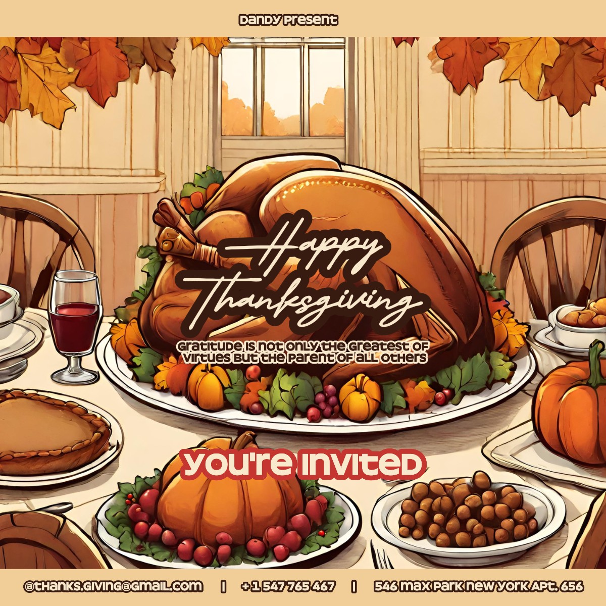 Selamat Hari Thanksgiving Salam Linkedin Post