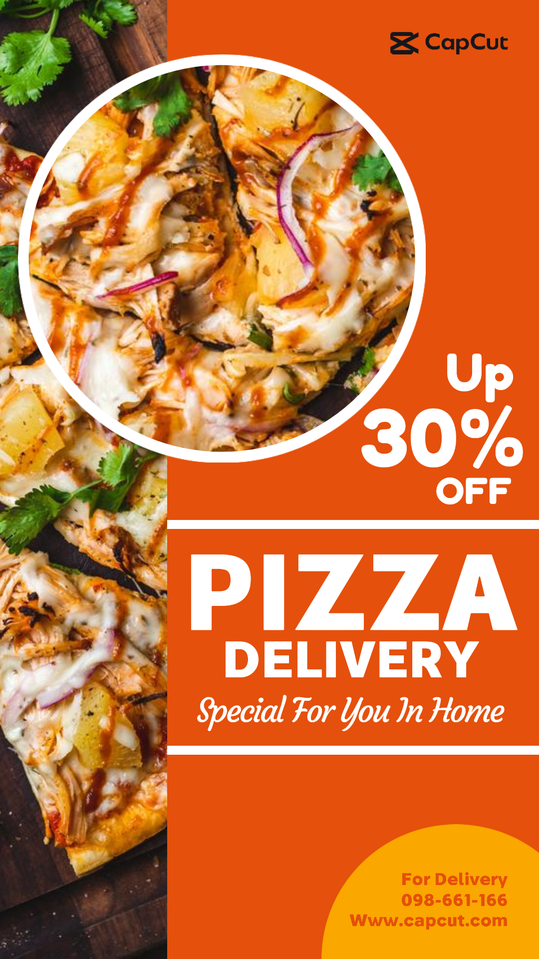 Nourriture et boissons Pizza Promo Istagram Story