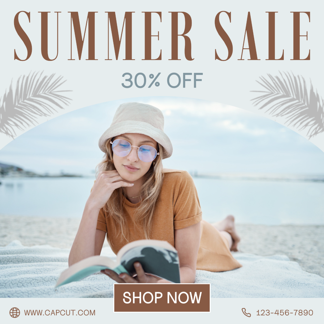 Publicités Facebook Vêtements et chaussures Soldes d'été