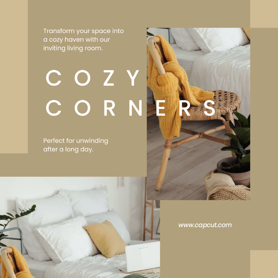 Furniture Cozy Corners Instagram Post