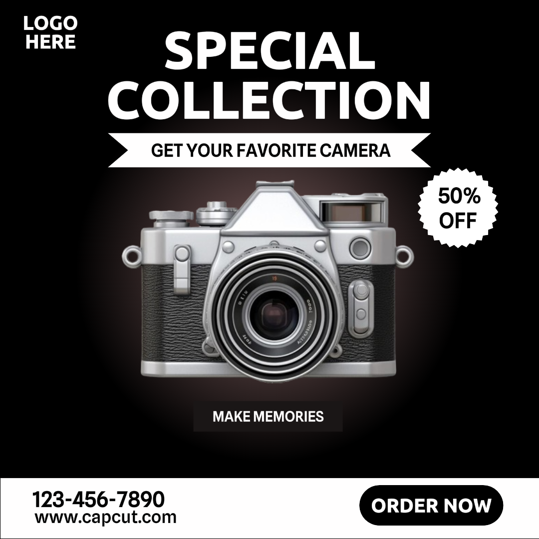 Electrónica - Cámara - Anuncio de Instagram