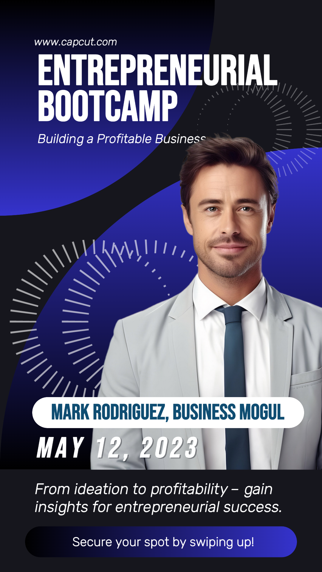 Educação Workshop Empreendedor Bootcamp Instagram Story