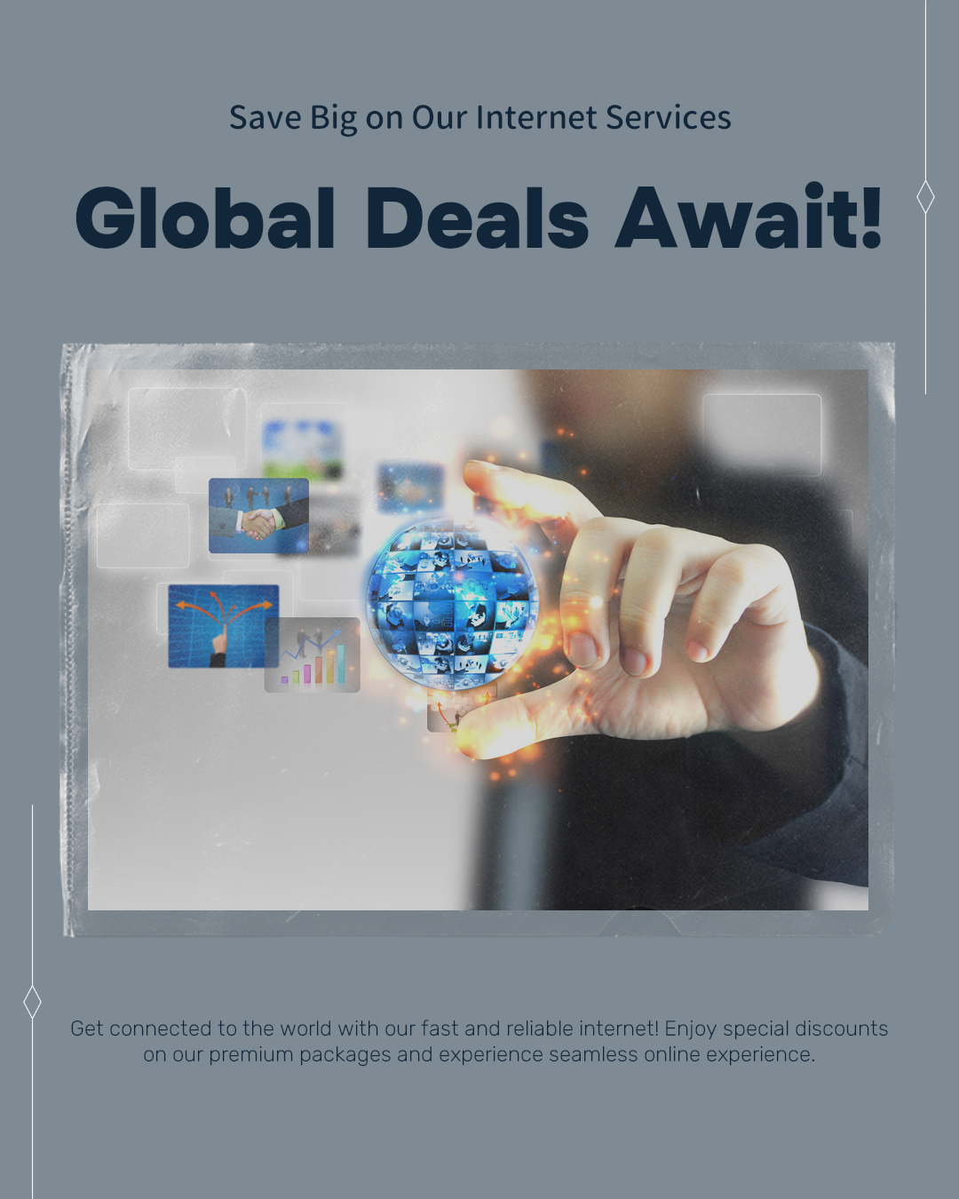 Preço da Internet desligado