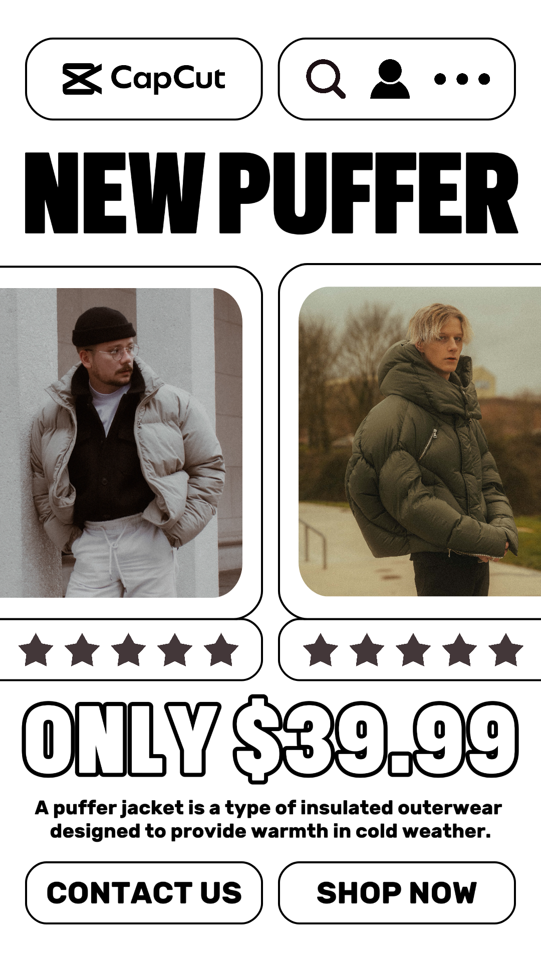 capcut template cover