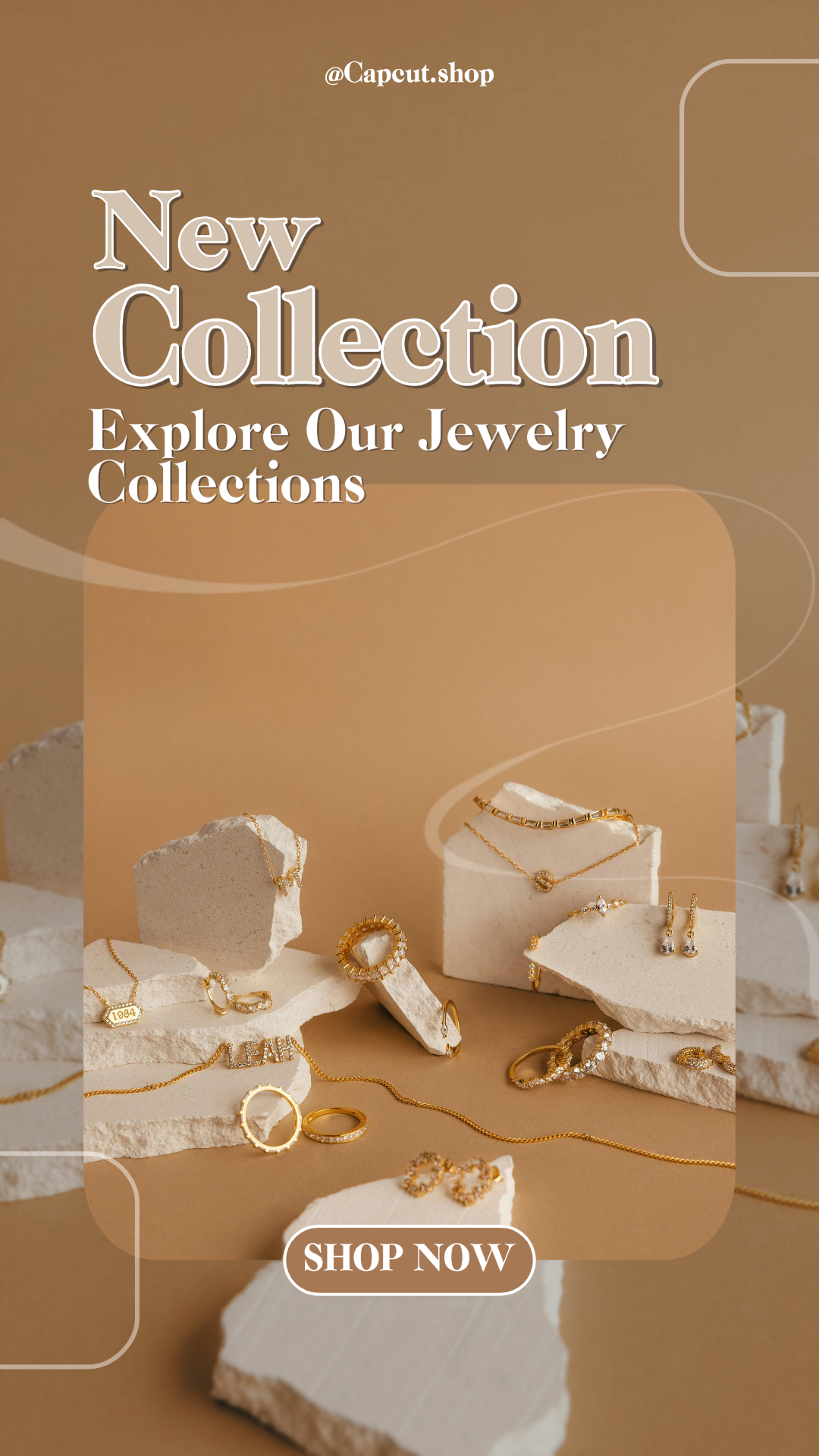 new collection jewelry luxury instagram story 