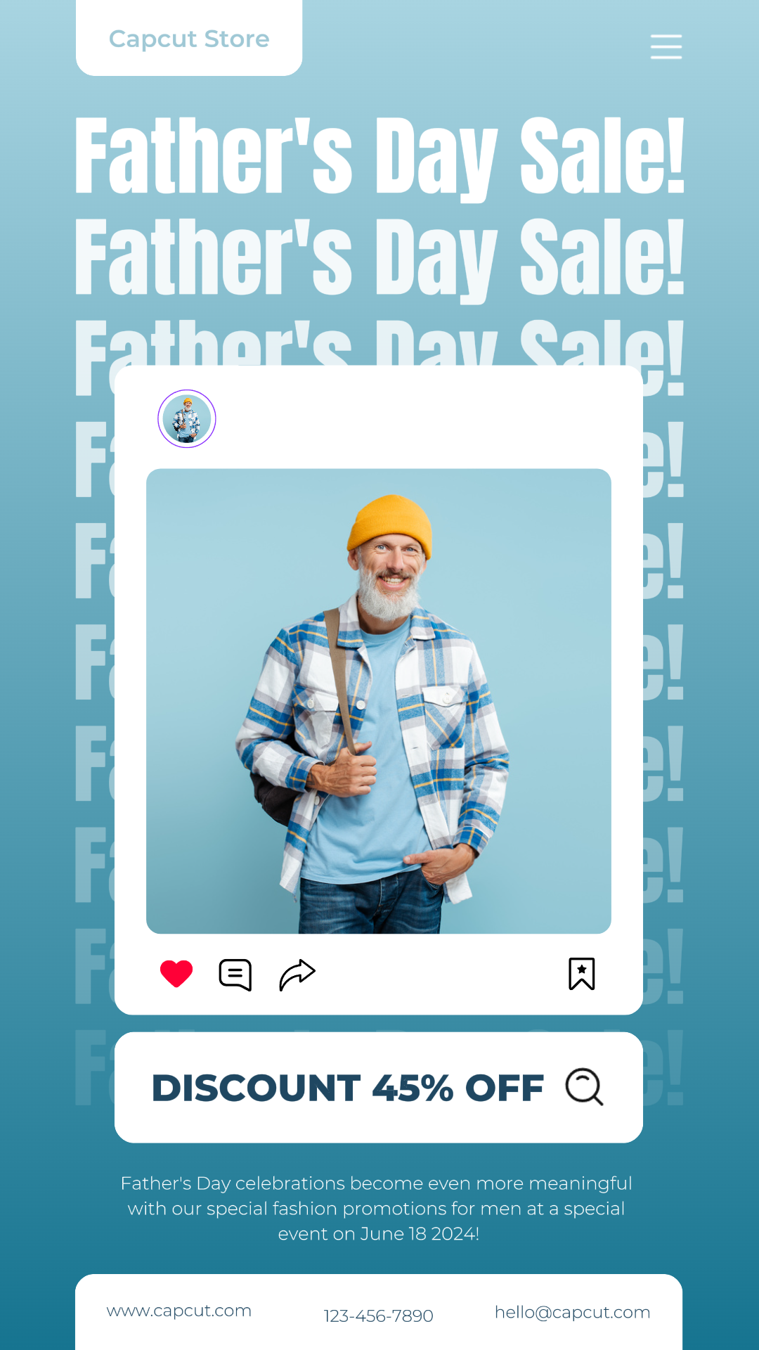 capcut template cover