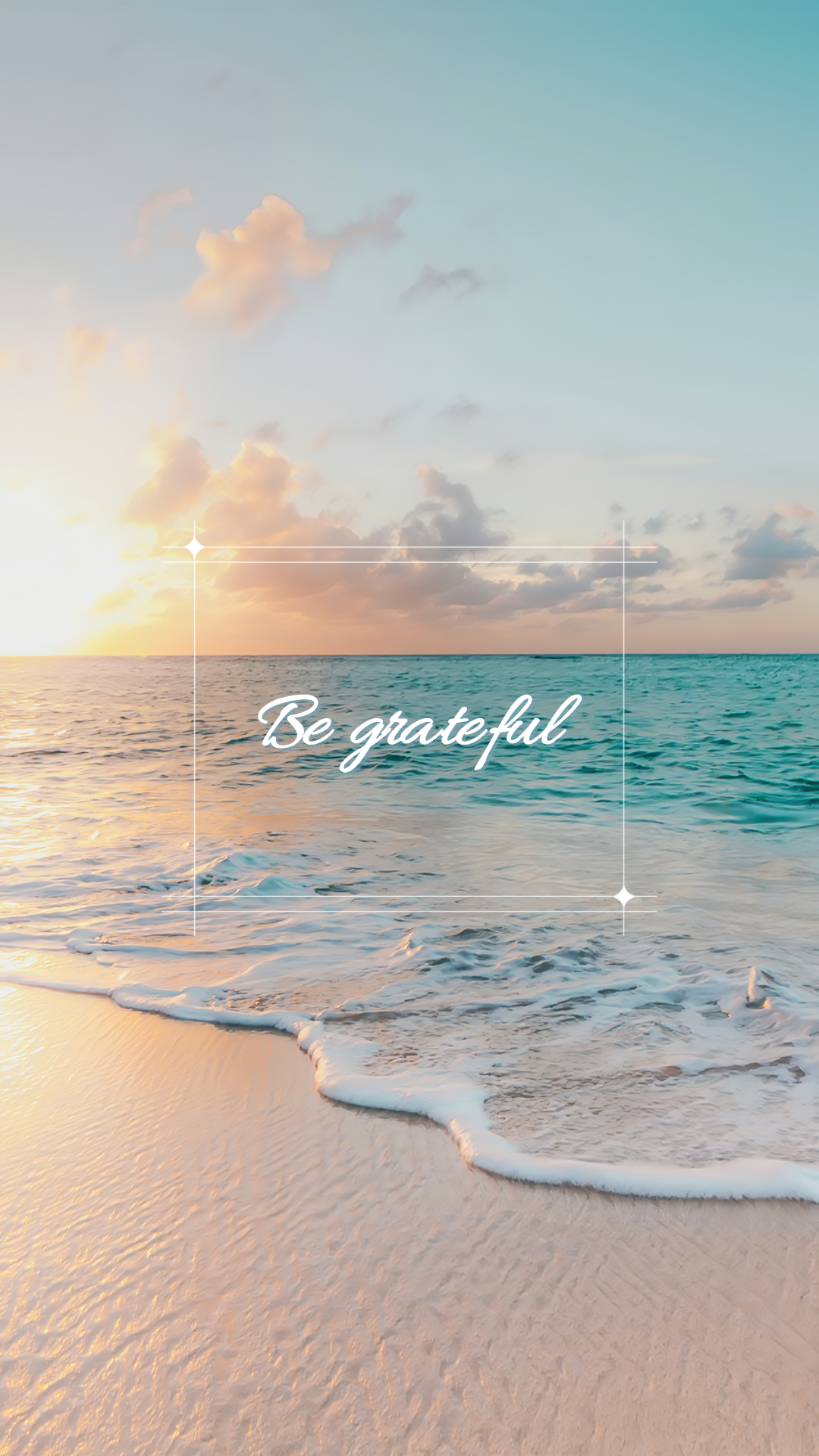 Wallpaper creative poster be grateful