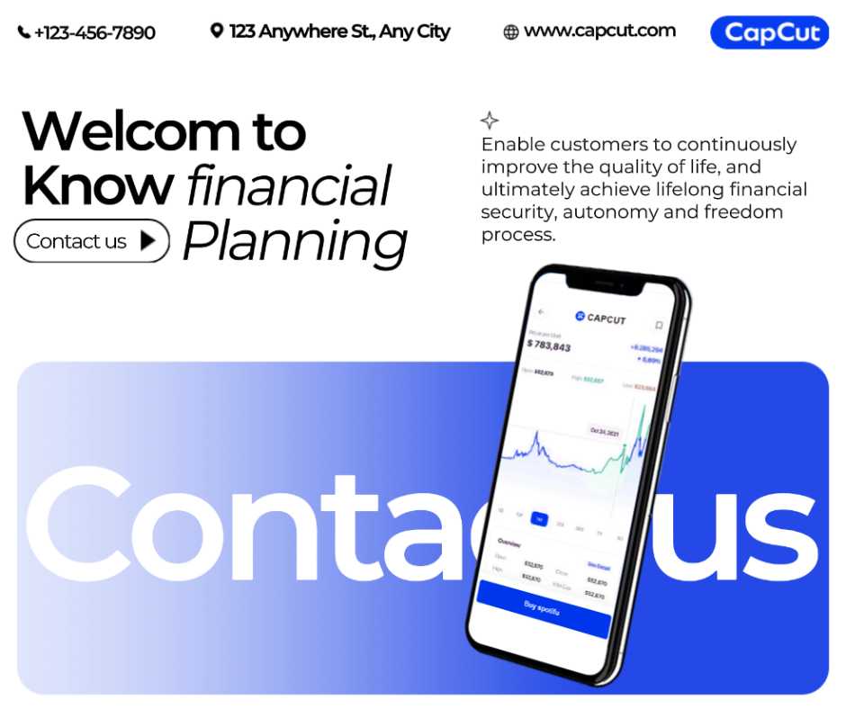 Finanzas Planificación financiera Publicidad minimalista