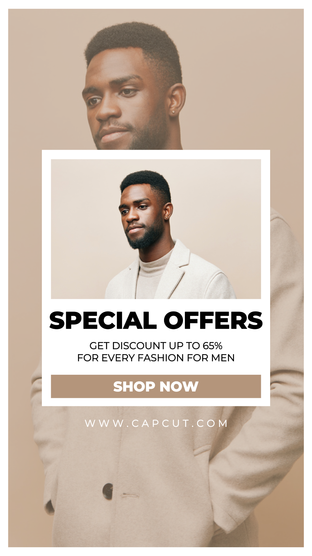 Man Fashion Sale Offer Instastory