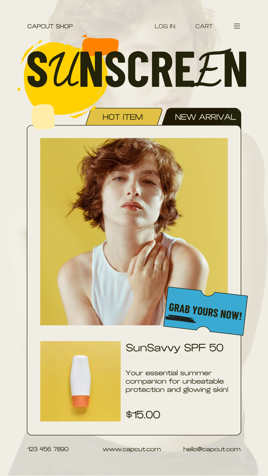 capcut template cover