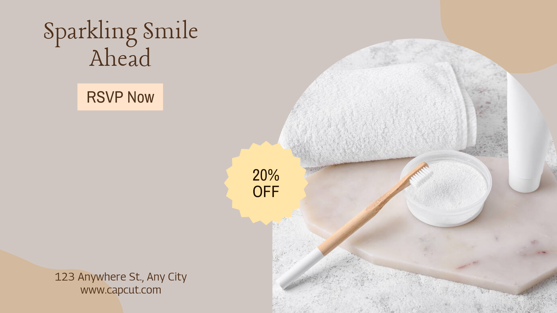 Invitación de belleza y cuidado personal