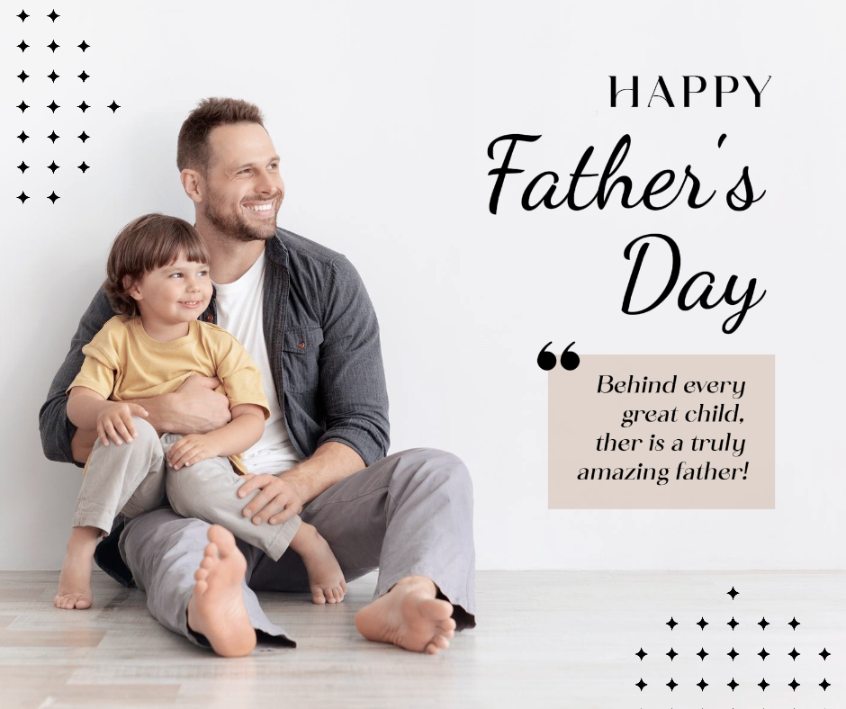 Cartel creativo del día del padre Feliz día del padre Saludo Publicación de Facebook