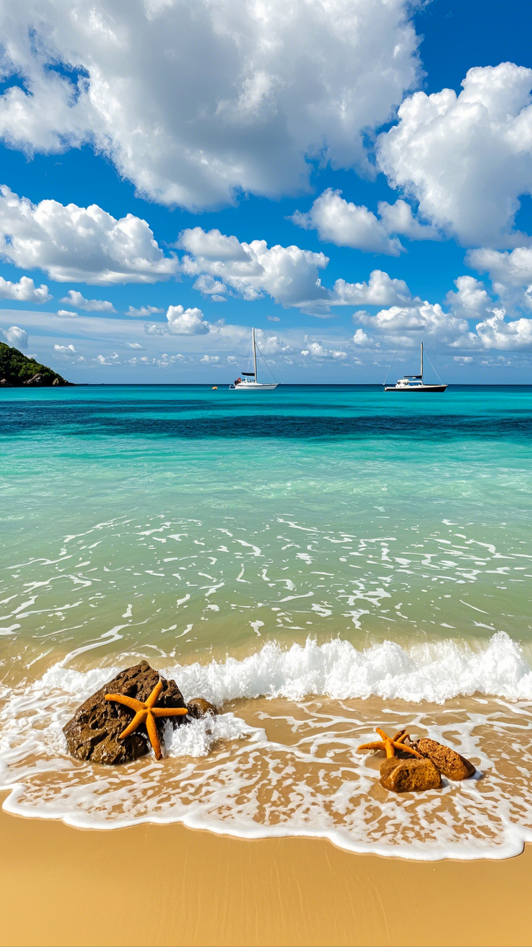 Wallpaper creative poster sea