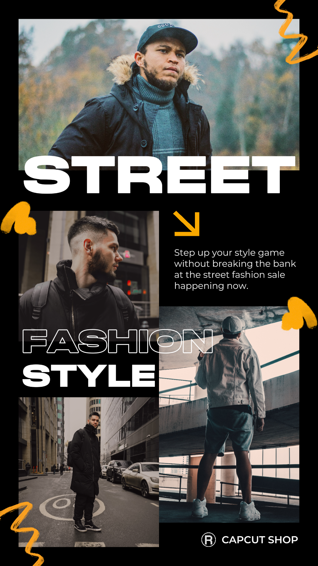 Multi-product Image + Men's Street Fashion