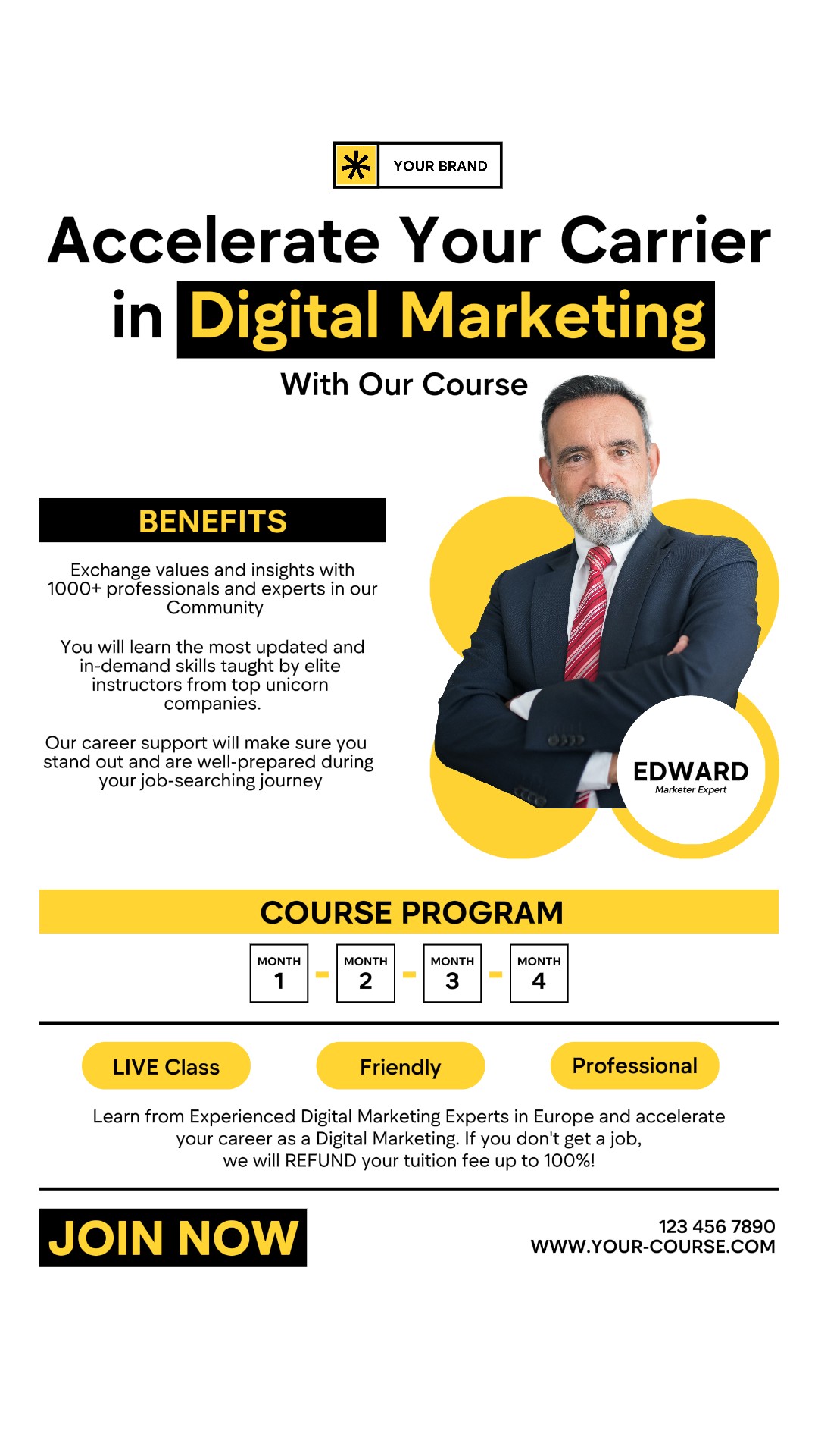 Kurs Digitales Marketing Instagram Post