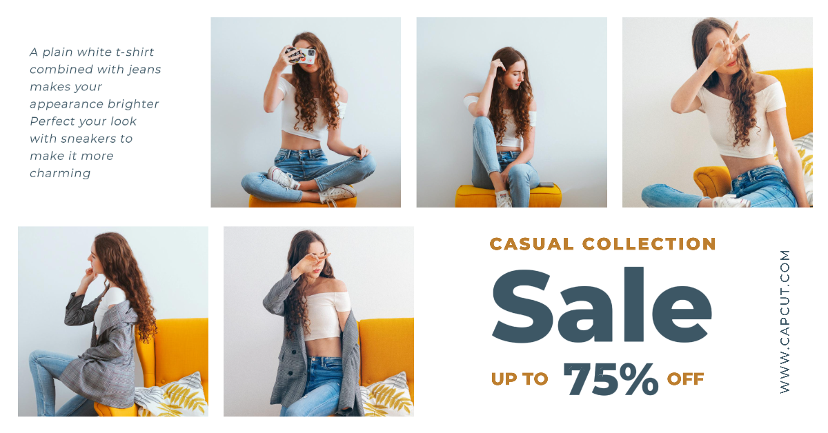 Promoção de Venda de Moda de Anúncios do Facebook