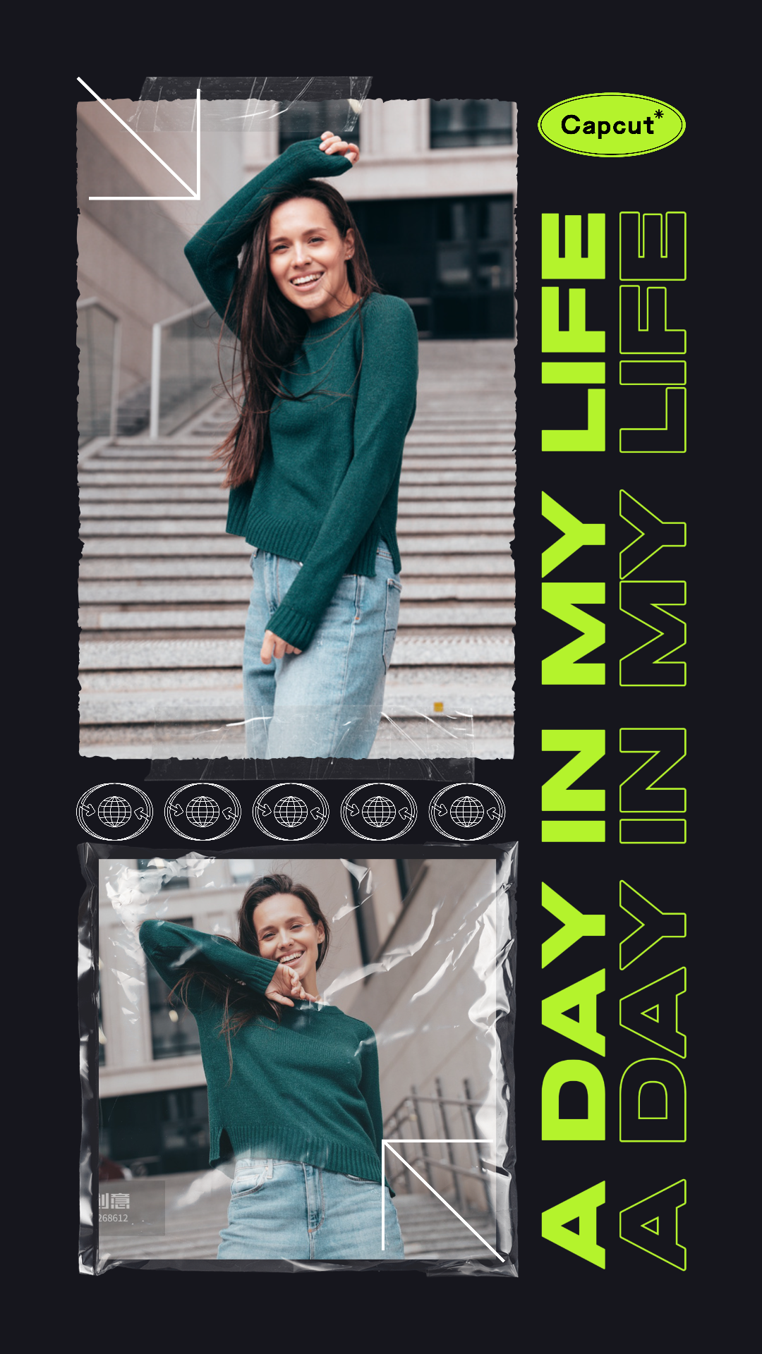 capcut template cover