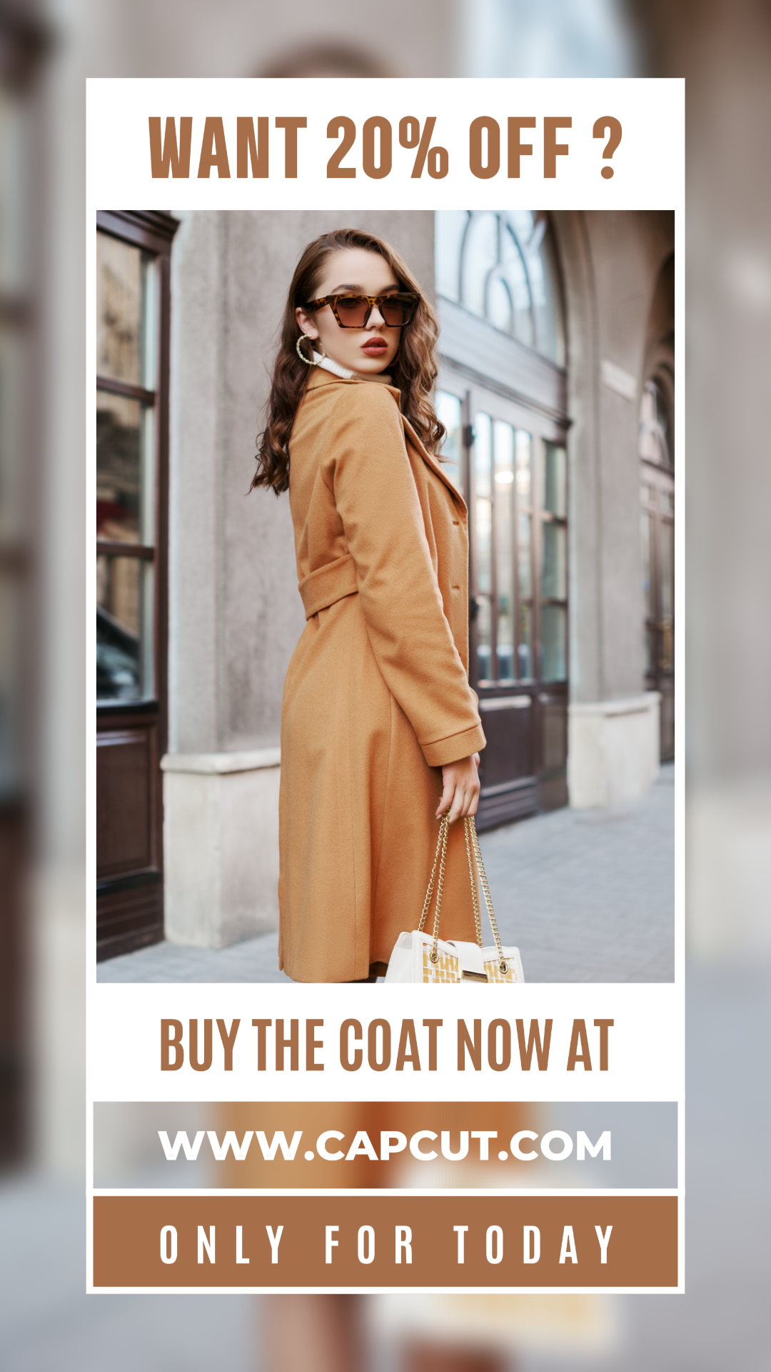 Remise de mode pour le fond flou de l'histoire Instagram