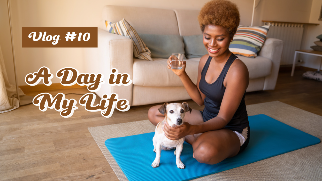 YouTube thumbnail - Vlog A Day in My Life