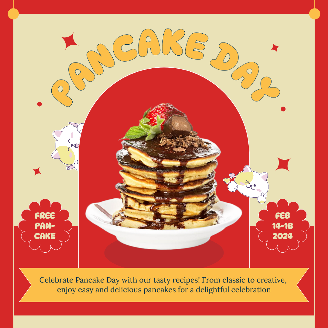 Pancake Day Instagram Post 