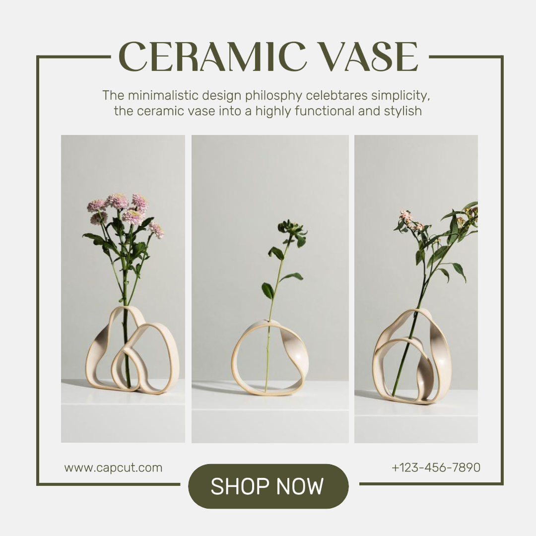 Cartel de marketing de collage minimalista, publicación de Instagram, hogar