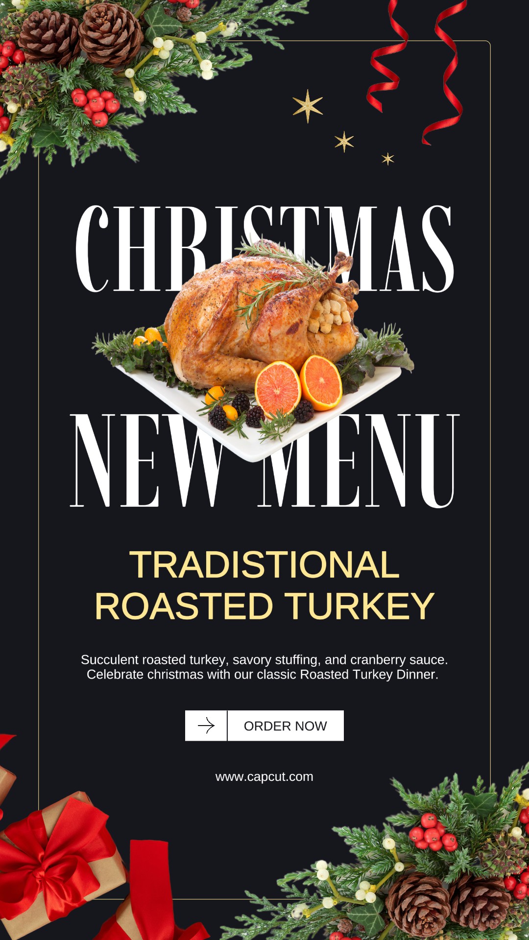 Christmas New Menu Tiktok Post