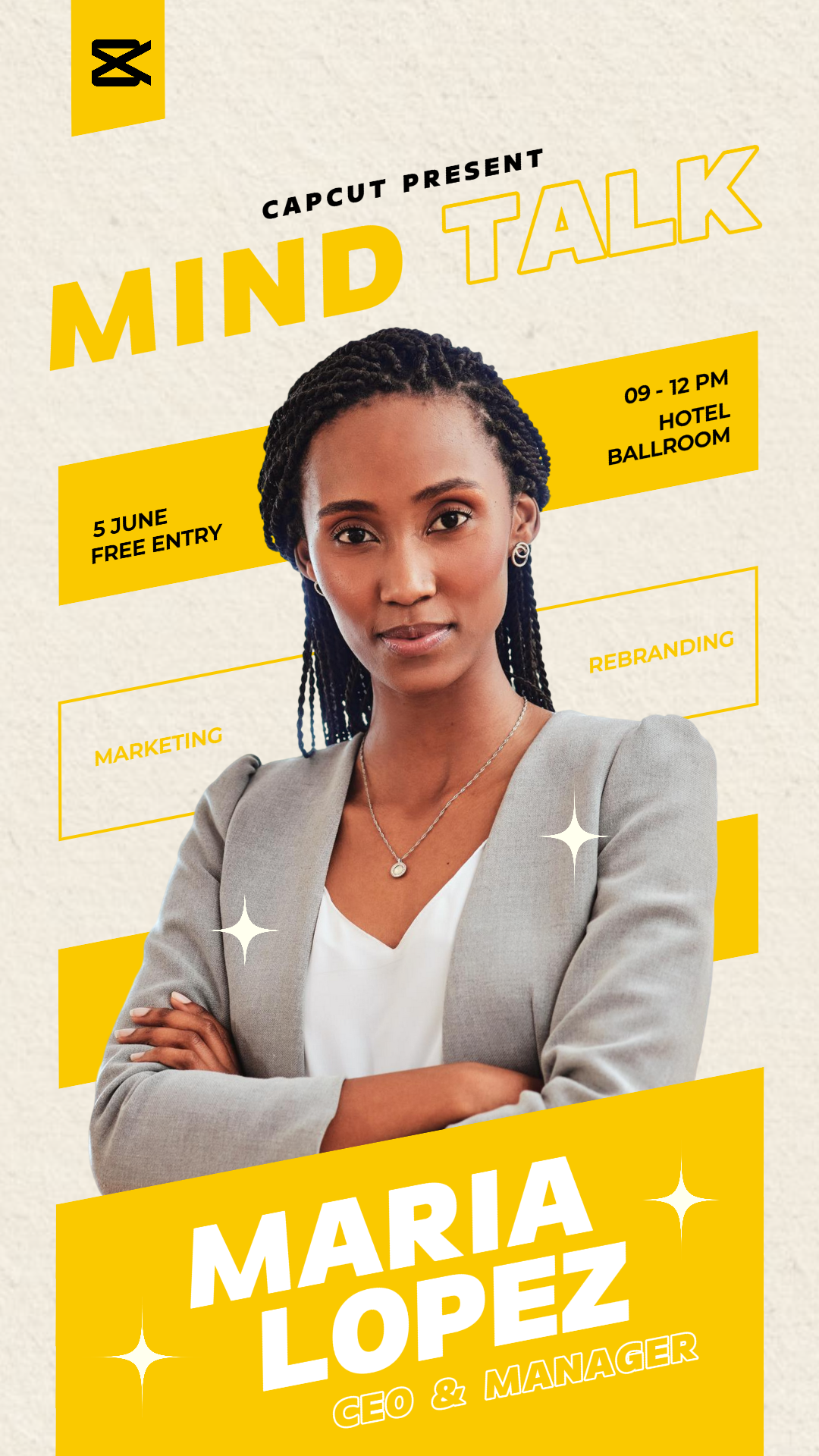 capcut template cover