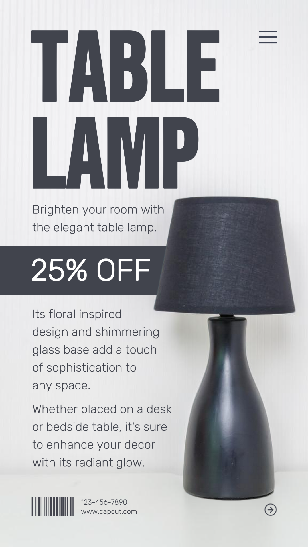 Cartel de marketing de accesorios para el hogar Publicación de Instagram