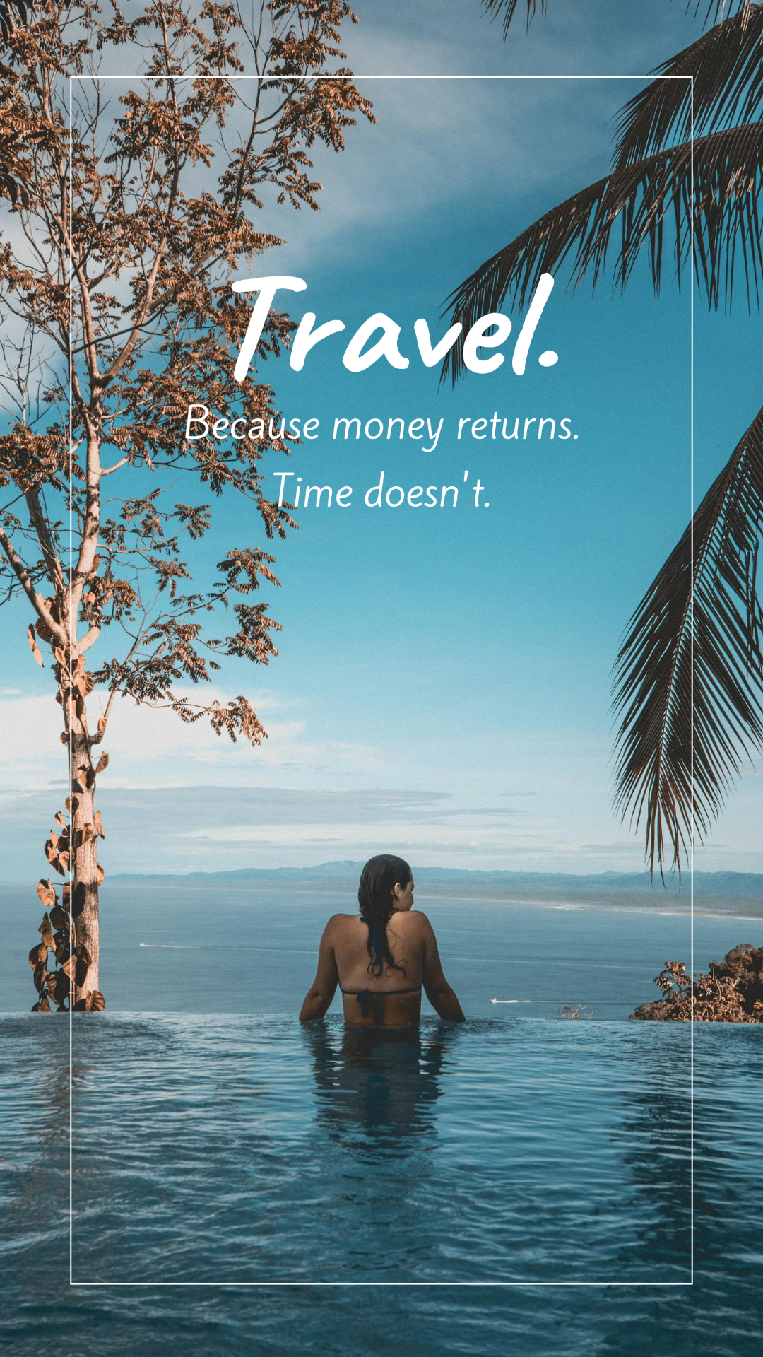 Travel Creative poster Instagram story